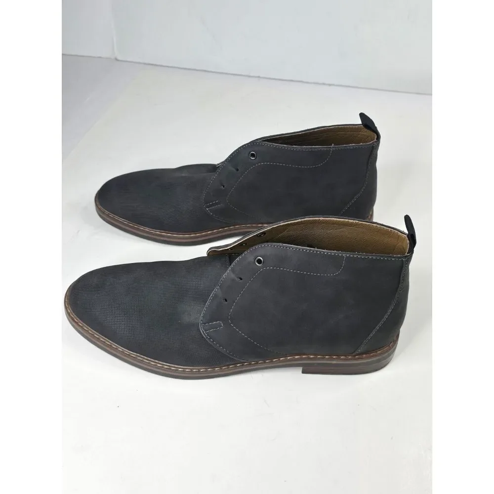Braxton R2 Mens Size 13 Leather‎ Chukka Ankle Boots Lace Up Casual Dress Office